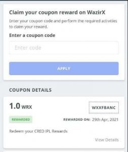Free WazirX Token From My Airtel App 5 WazirX