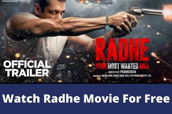 How To Watch “Radhe” Movie By Salman Khan For Free on Zee5