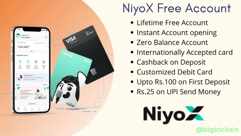 Niyo – Open Free Savings Account Online in 100 Seconds |Upto ₹1000 Cashback | Free Visa Card