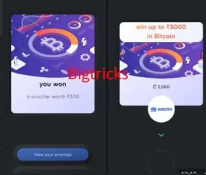 Free ₹300 WazirX Voucher From Cred App 1