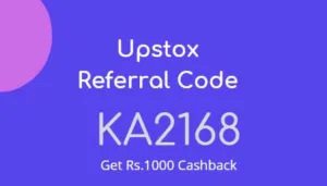 Upstox referral code