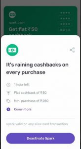 Slice Spark Offers - ₹350 Cashback From Amazon 6 Slice