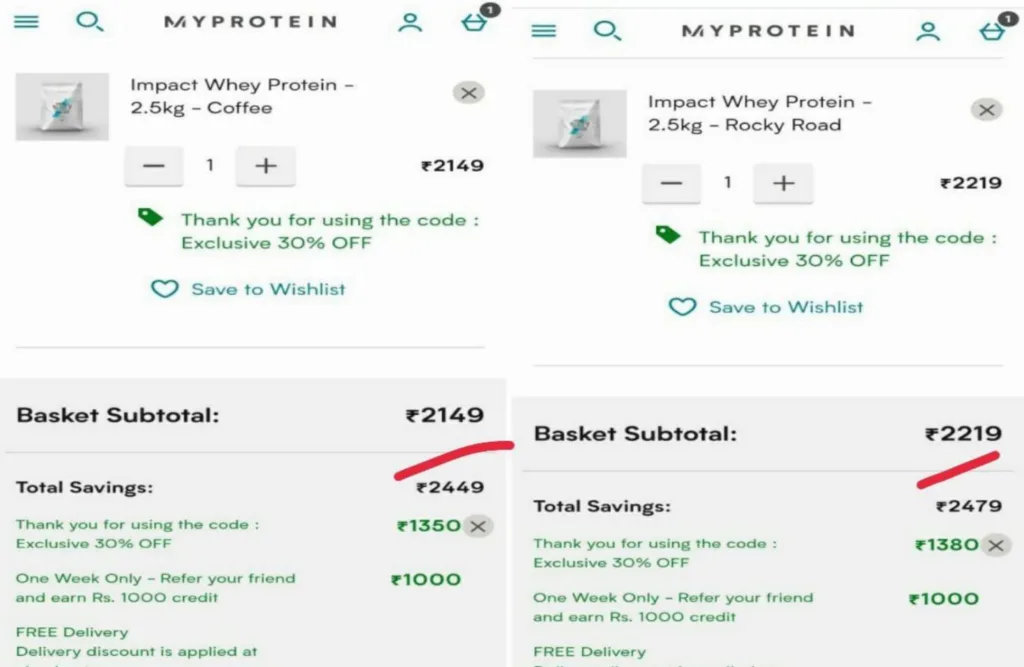 Myprotein referral code