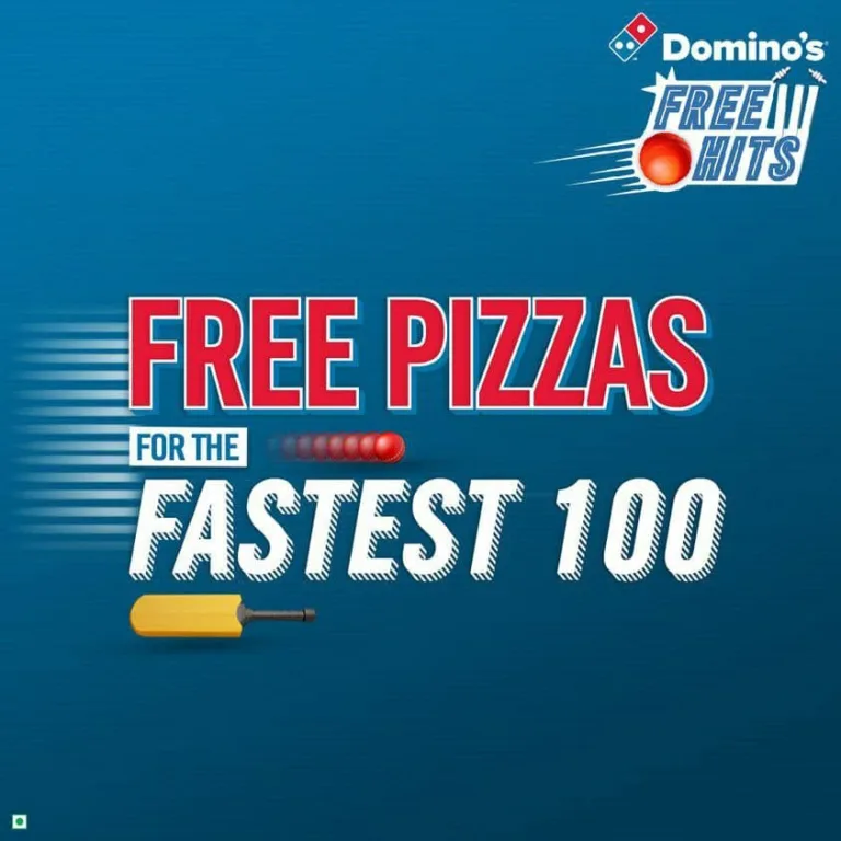 Dominos Free Pizzas at 2 PM Today | 1500 Free Pizzas