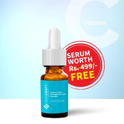 [फ्री सैंपल]Get A FREE Vit C Rush Antioxidant Serum Worth Rs.499 For Free | Pay Shipping