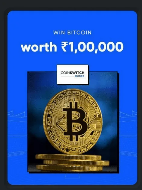 CRED Club Rewards – Free Bitcoins From Coinswitch