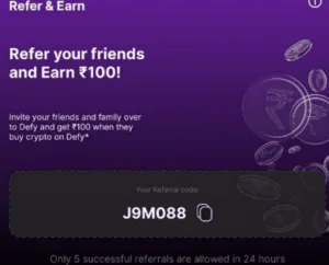 Defy Referral Code