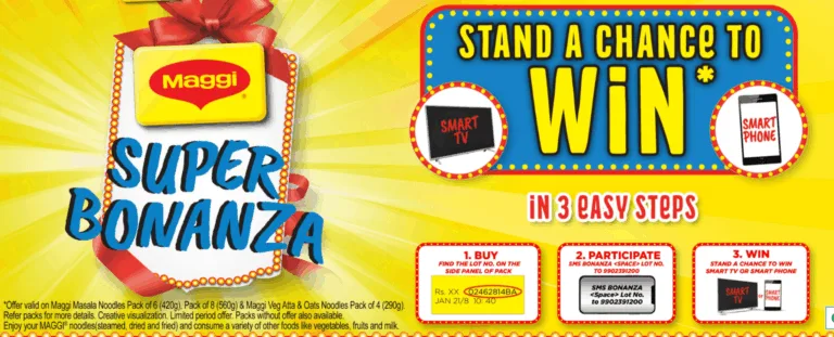 [ Lot Number] Maggi Super Bonanza: Win Gold Every 30 Minute