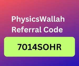 Physicswallah Referral code