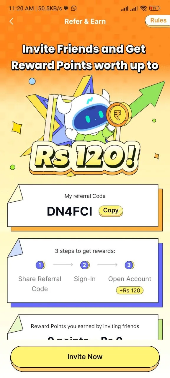 [DN4FCI] Bullsmart Invitation Code : Get Reward Points on Signup | Redeem For Amazon Vouchers | Refer & Earn