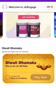 Jio Diwali Free Data