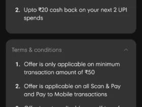 Jupiter UPI Offer: Get Rs.20 Cashback on Next 3 UPI Transactions 9 Pop