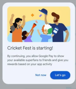 Google Pay Cricket Fest Offer: Collect Superfans & Earn Upto ₹151 Cashback 2 Google Pay Cricket Fest
