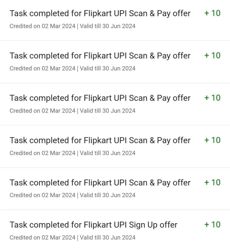 Flipkart UPI Offers : Get ₹50 Cashback on Scan & Pay Transactions