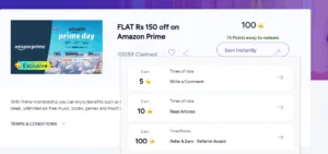 Free Amazon Prime Membership Vouchers: Get Free Upto ₹750 Amazon Prime Vouchers 3 Amazon Prime