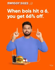 Swiggy Sixes IPL Offer