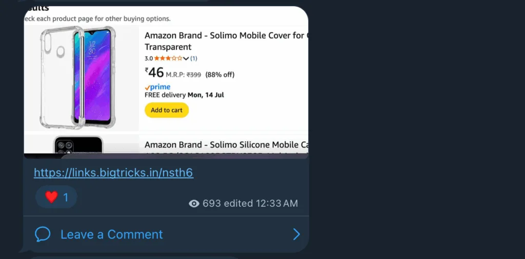 Loot Deals Telegram Channel