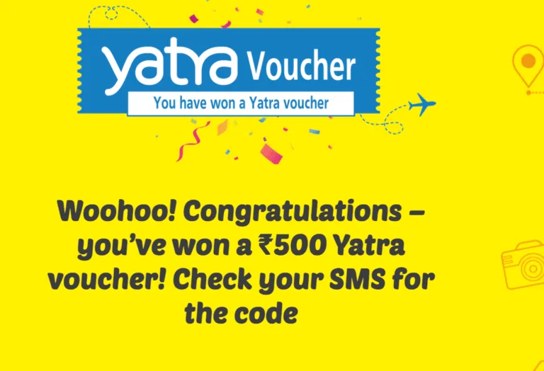 [ Lot Number] Yatra x Nestle Maggi: Win a Trip to Singapore Every Week & Get Assured ₹500 Yatra Vouchers