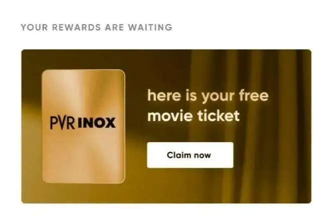 Free ₹200 PVR Movie Tickets Through CRED