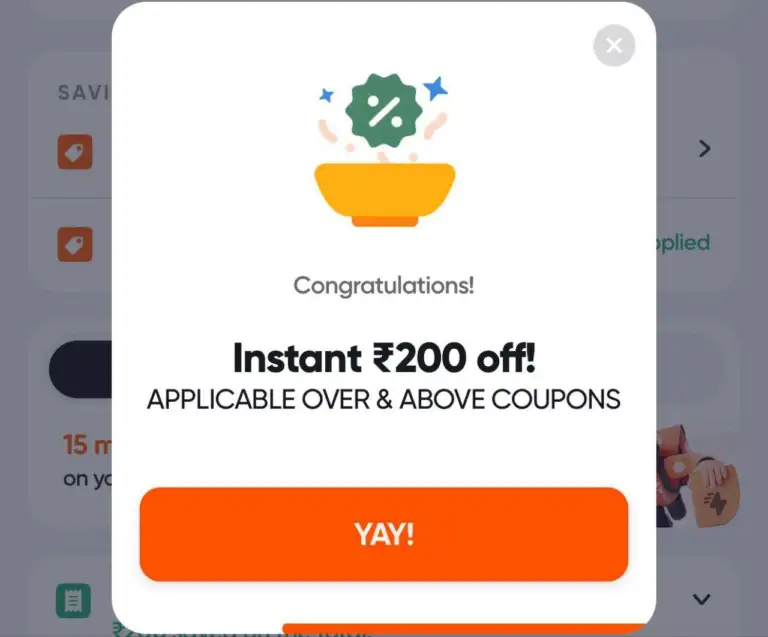 Swiggy Free Food Offer : Order Upto ₹200 Food For Free