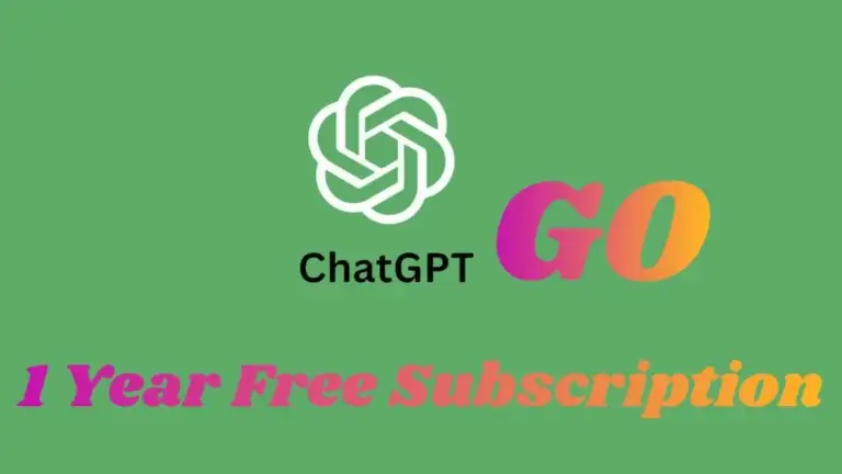 Get ChatGPT Go Free for 1 Year