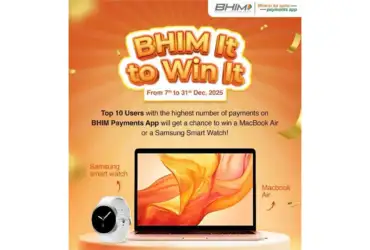 BHIM App Loot: Win MacBook Air or Samsung Smartwatch 8 Google Pay Tez Shots