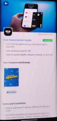 Get Free 1-Month Netflix or YouTube Premium with OneCard 2 Netflix