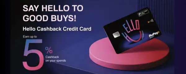 IDFC First Hello Cashback Credit Card
