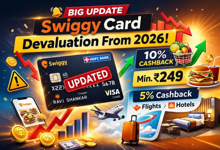 🚨 Swiggy HDFC Credit Card Devaluation (April 2026) 