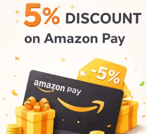 Loot – Get Flat 5% Discount on Amazon Pay Gift Vouchers With Novio App