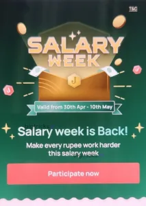 Jupiter Salary Week Offer: Get 2% Cashback on Credit Card Bill Payments