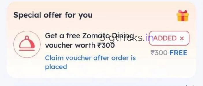 Zomato Loot Offer: Get Free ₹300 Dining Voucher on Your Next Food Order