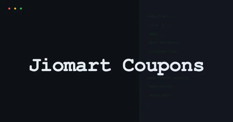 JioMart Coupon Code Today: Get Flat ₹50 Off on ₹249 Orders