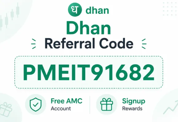 Dhan Referral Code: Open Free Demat Account & Earn upto ₹100 on Referrals 1 Dhan