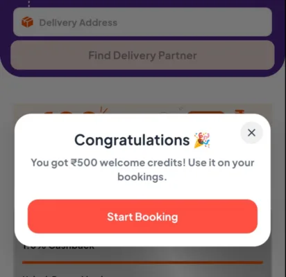 Mover Referral Code - Get ₹500 Credits on First Booking 3 Mover