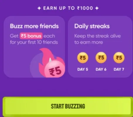 Swiggy Free cash : Buzz Your Friends & Get up to ₹ 1,000 FREE Swiggy Cash | All Users 3 Swiggy