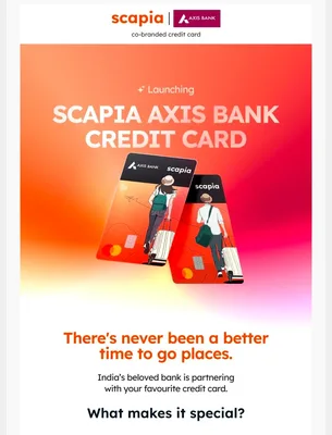 Scapia launches new Axis Bank credit card With same offers 1 Scapia